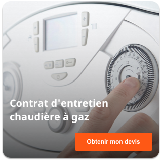 Contrat d'entretien chaudière à gaz